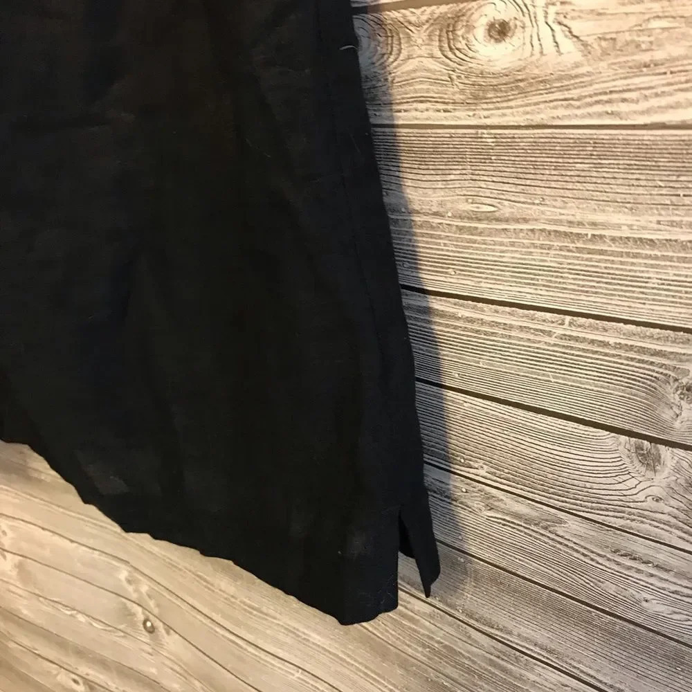 NWT J. Crew One Shoulder Ruffle Black Dress Sz S - Picture 4 of 9